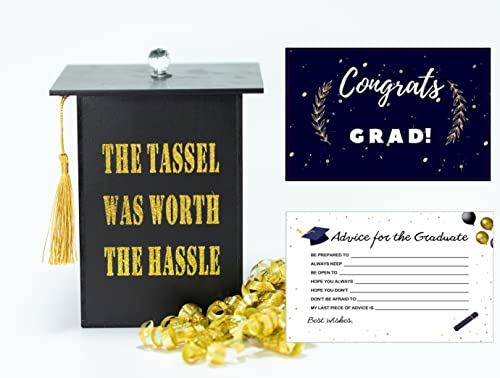 2026 Graduation Advice Cards - 50 Pack for Party Favors