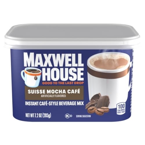 Maxwell House International Suisse Mocha Cafe - 7.2 oz (Pack of 8)