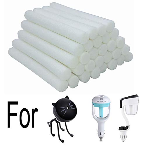 30-Pack Car Humidifier Replacement Cotton Filter Sticks