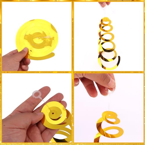 Happy Sweet 16 Birthday Banner & 6 Hanging Swirls Set