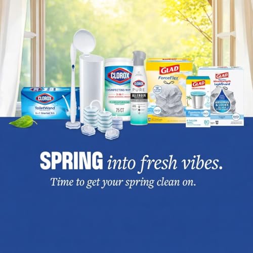 Clorox ToiletWand Cleaner Refills 10 Count - No-Touch Cleaning