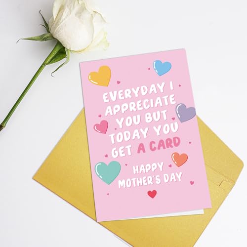 Funny Mother's Day Card - Humorous Greeting Card for Mom