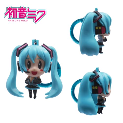 Hatsune Miku Backpack Hanger Keychain - Collectible PVC Figure