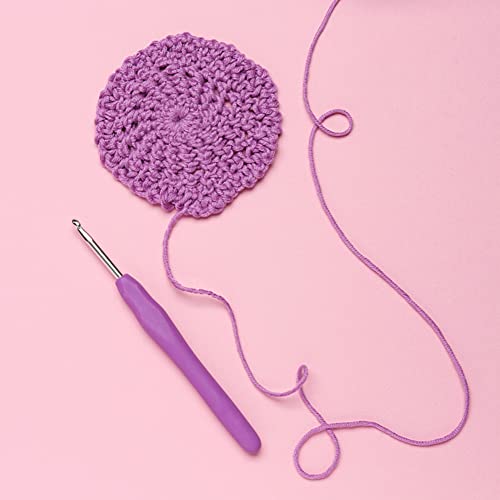3-Piece Crochet Hook Set - 5.0mm, 6.0mm, 7.0mm - Comfortable Grip