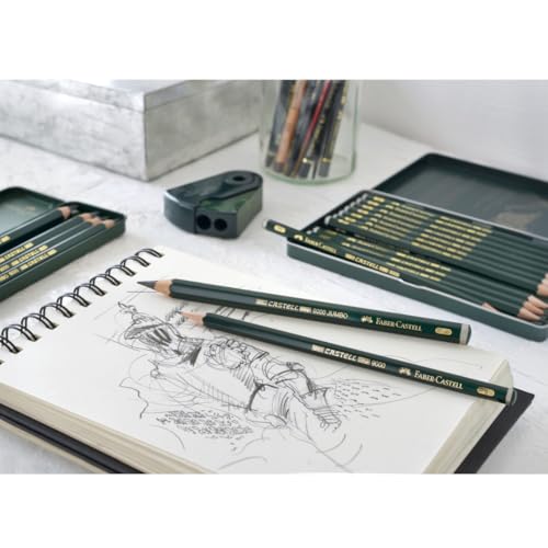 Faber-Castell Castell 9000 Art Set - 6 Premium Graphite Pencils