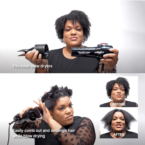 Red by Kiss Double Layer Detangling Blow Dryer Hair Styling Pik Attachment