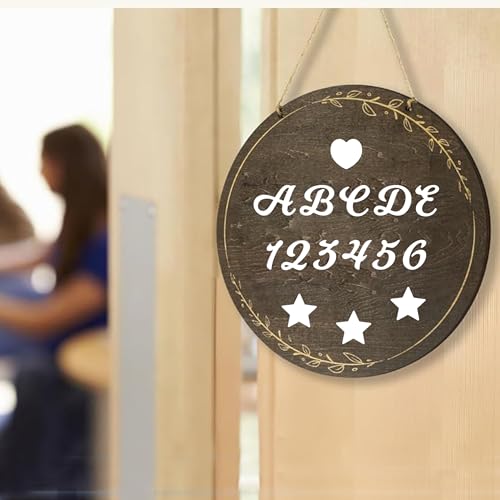 Small 0.5 Inch Cursive Vinyl Letter Stickers - 1768 Assorted Colors