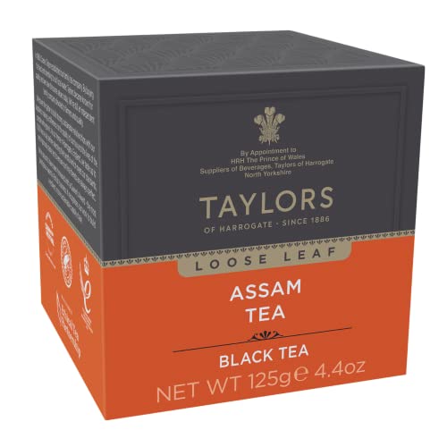Taylors of Harrogate Pure Assam Black Tea, Loose Leaf, 4.41 oz