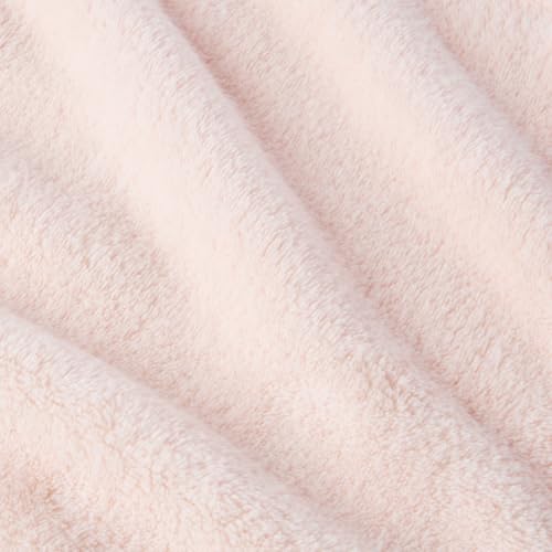 Amazon Basics Microfiber Hair Towel Wrap - Quick Dry, 2-Pack (Grey/Pink)