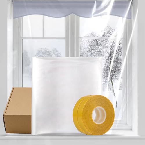 Thermal Shrink Window Insulation Film Kit - 5 Pack (47"x315")