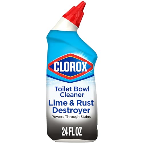 Clorox Toilet Bowl Cleaner - Lime & Rust Destroyer, 24 oz