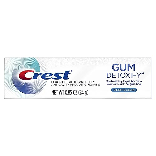 Crest Gum Detoxify Deep Clean Toothpaste - 0.85 Oz Travel Size