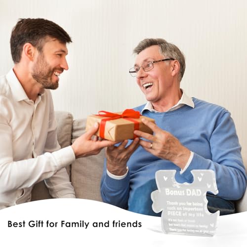 Dad Acrylic Puzzle Plaque - Perfect Gift from Daughter or Son