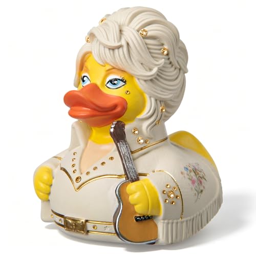 Dolly Duck Figurine - White Jumpsuit Decorative Collectible