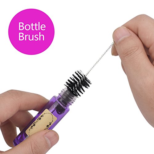 Easytle Essential Oil Opener Tool Set with Droppers Funnels and Labels