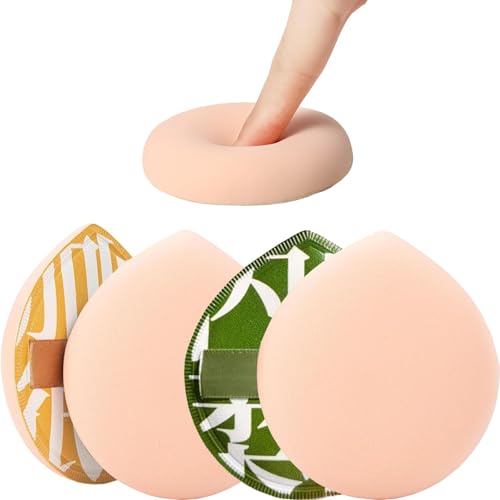 Makeup Sponges with Handle and Case 2 Pcs Foundation Puff