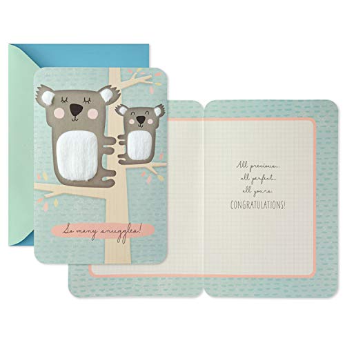Hallmark Baby Shower Card for New Parents - Koalas Design