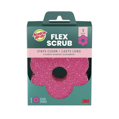 Scotch-Brite Flex Scrub Non-Scratch Kitchen Sponge - 1 Pack
