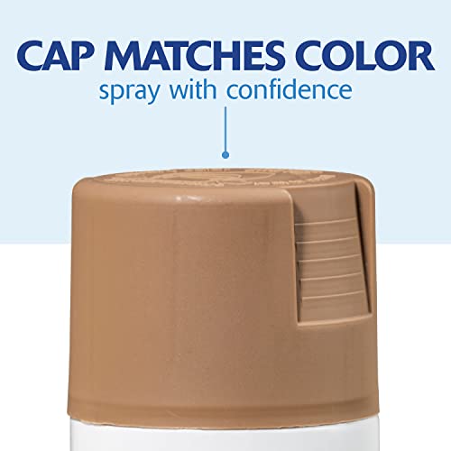 Rust-Oleum Painter's Touch 2X Ultra Cover Spray Paint, Satin Nutmeg, 12 oz (4-Pack)