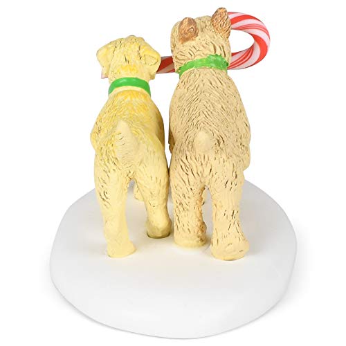 Department 56 Village Collection Accessories Peppermint Pups Figurine, 1.375 Inch, Multicolor
