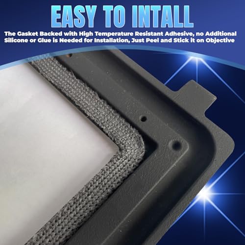 WINTACK Wood Stove Gasket Replacement 5/8" Wide x 1/8" Thick Self-Adhesive Fiberglass Tape