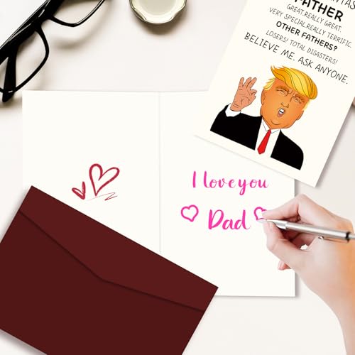 Funny Greeting Card for Dad - Humorous Gift for Men