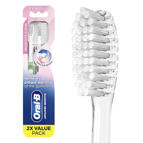 Oral-B Advanced Sensitive Manual Toothbrush Extra Soft 2 Count
