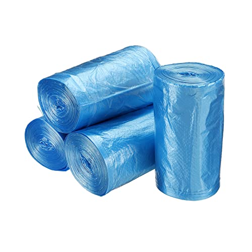 MECCANIXITY Blue Small Trash Bags 0.5 Gallon for Desktop Cans - 120 Count