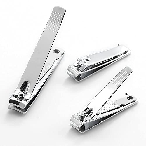 QLL Stainless Steel Nail Clipper Set 4 Pcs with Nail File