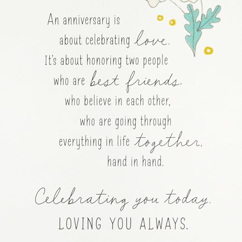 Hallmark Anniversary Card for Couples - So Good Together Design