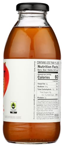 Organic Mango White Tea - Just Ice Tea, 16 Fl Oz