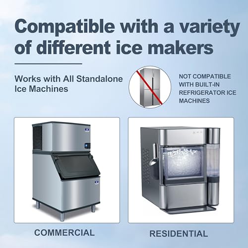 24-Pack Ice Machine Cleaner Tablets - Nickel Safe Descaler for All Brands