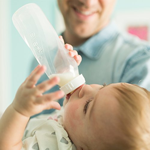 Evenflo Classic Silicone Baby Bottle Nipples, Slow Flow, 4 Pack