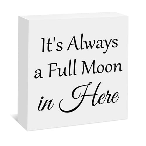 Inspirational Wooden Box Sign Decor for Home & Office - 5"x5"