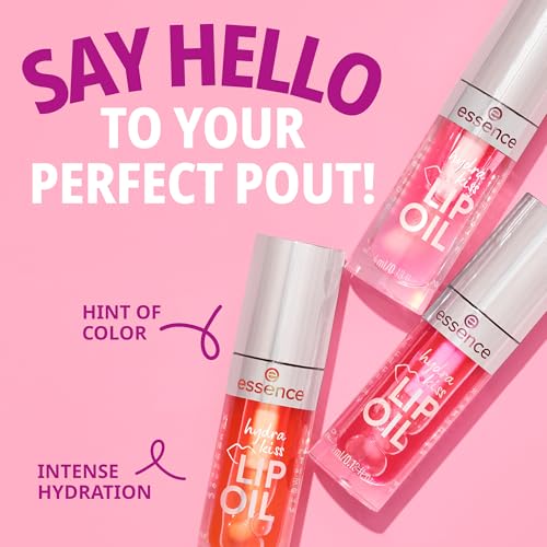 Essence Hydra Kiss Tinted Lip Oil - 03 Pink Champagne, 0.13 fl oz