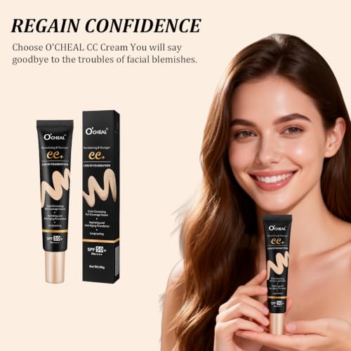 O'CHEAL Lightweight CC Cream SPF 50+ Foundation - Ivory