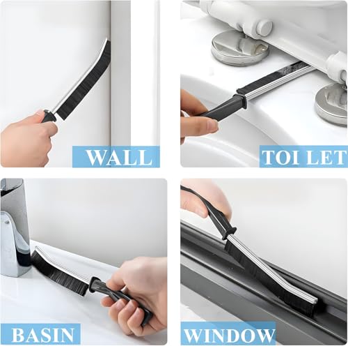 LaGalian 16Pcs Crevice Cleaning Brush Set for Deep Home & Kitchen Gap Cleaning