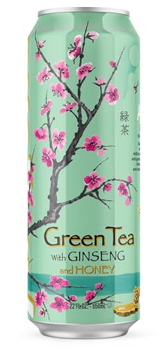 AriZona Green Tea with Ginseng and Honey - 23 Fl Oz Big Can