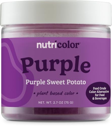 Nutricost Purple Plant-Based Food Coloring, Natural Sweet Potato Powder