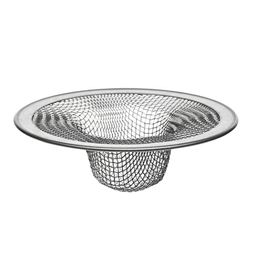 Danco 4.5-Inch Stainless Steel Kitchen Mesh Strainer - Universal Fit, Dishwasher Safe