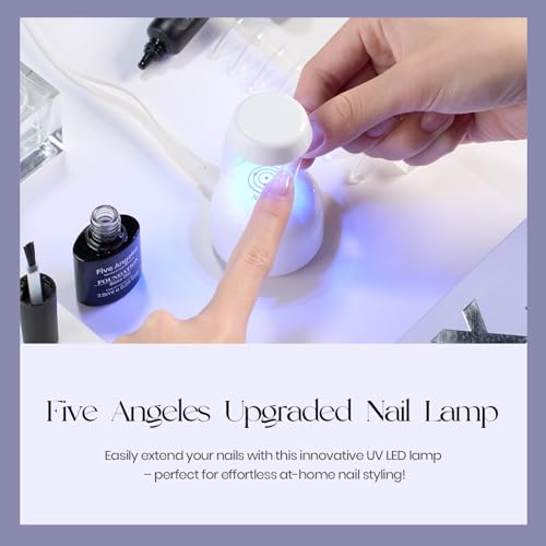 Five Angeles Mini UV Light for Gel Nails – Portable Flash Curing LED Lamp