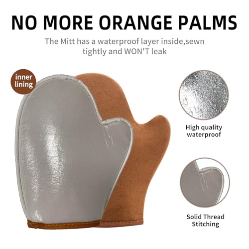 Self Tanning Mitt Applicator with Thumb Hole - Streak-Free Tanning Glove