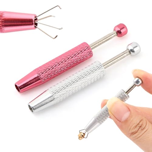 4-Claw Gemstone Grabber & Piercing Ball Tool 2-Pack
