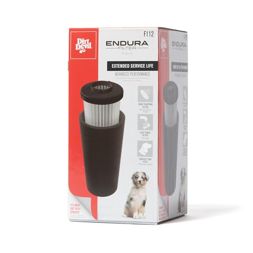 Dirt Devil F112 Endura Upright Vacuum Filter - Reusable & Odor Trapping