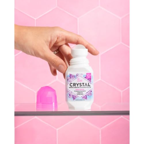 Crystal Essence Mineral Deodorant Roll-On Unscented 2.25 Fl Oz