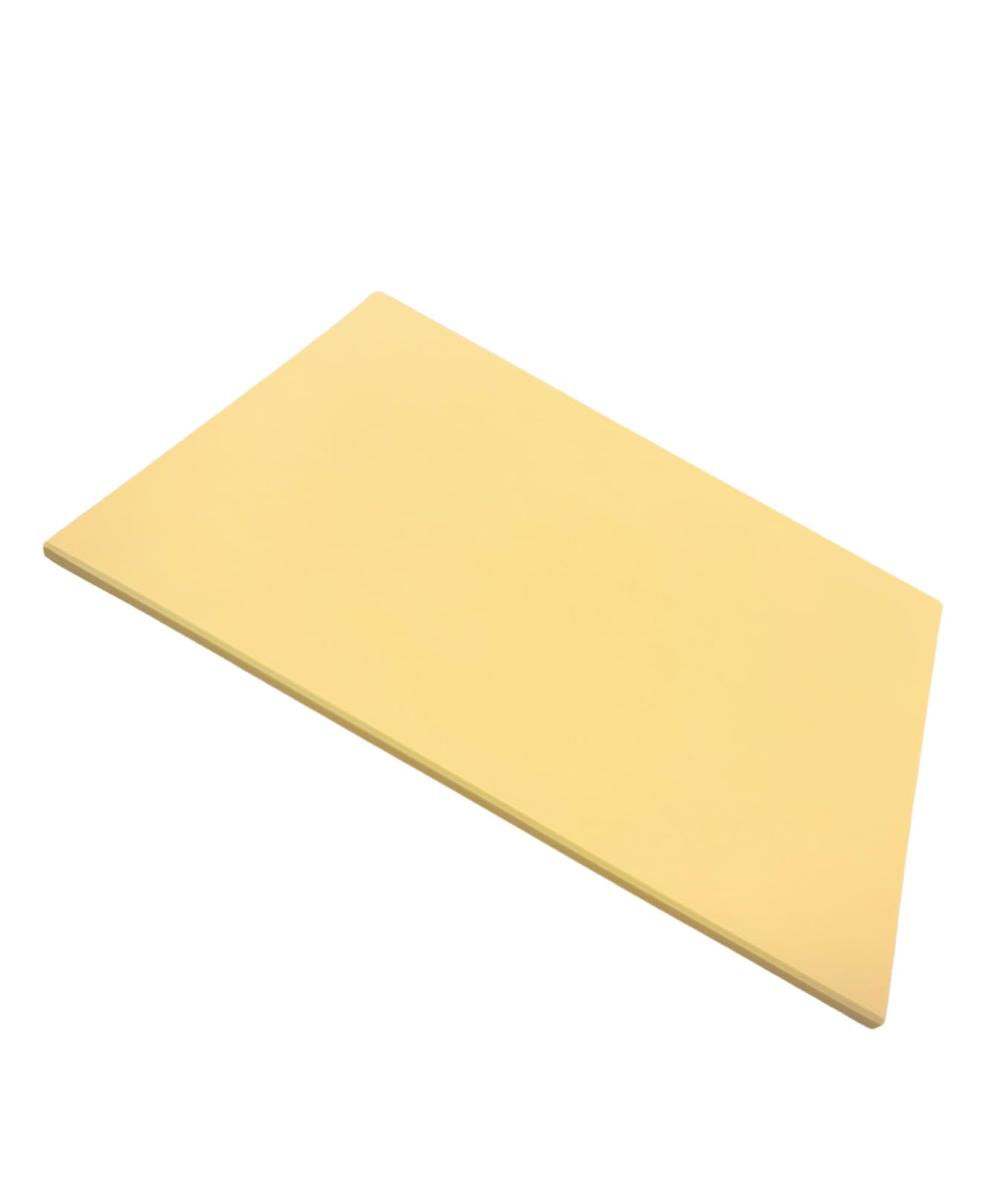 Nihon Sandain Synthetic Rubber Cutting Board – “Cookin' Cut” Soft Household Use, Size M 12.99×9.84×0.31in, 1.63lb,Beige – Scratch Resistant, Dishwasher Safe, Lightweight and Portable Made in Japan