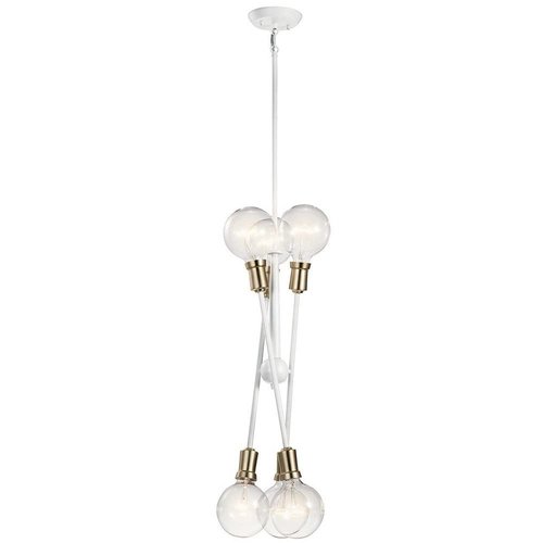 Kichler Lighting Armstrong 27.75" 6 Light Chandelier in Chrome