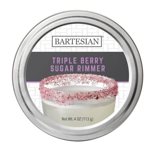 Bartesian Triple Berry Sugar Cocktail Rimmer for Margaritas & Lemon Drops
