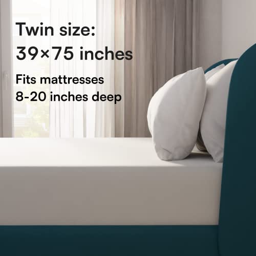 Niagara Waterproof Mattress Protector Twin Size 39x75 Deep Pocket