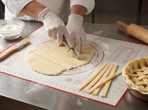 JJOO Extra Large Silicone Baking Mat - Nonstick Pastry Rolling Mat 27x19"